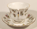 Vintage Royal Albert Fine Bone China England Winsome Pink Roses Tea Cup & Saucer Set