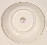 Vintage Royal Albert Fine Bone China England Winsome Pink Roses Tea Cup & Saucer Set