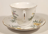 Vintage Royal Vale Yellow Flowers Tea Cup & Saucer Set