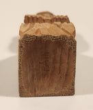 Vintage Spanish Folk Art King Hand Carved Wood Chess Piece