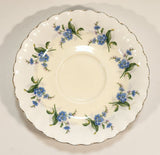 Vintage Royal Albert Blue Flowers Tea Cup & Saucer Set