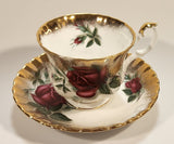 Vintage Royal Albert Old Country Roses Gold Trim Tea Cup & Saucer Set