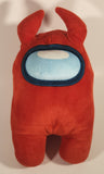 Among Us Red Crewmate with Devil Horns 12" Stuffed Plush Toy