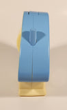 Soundy Co. I Feel Lucky To Have Met You. You Are A Great Friend Pig Themed Yellow and Blue Plastic Desk Calendar Alarm Clock
