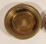 Antique Soho Foundry Sovereign Hill Ballarat Australia Brass Ashtray Set of 3