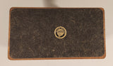 Vintage Decatur Industries Genuine Walnut Wood 6 Hole Pipe Rest Holder Tobacco Humidor