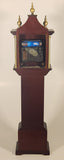 Bombay Grandfather 16" Wood Cased Quartz Mantel Clock