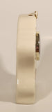 2002 Avon Romantic Flowers Design 7 1/2" Porcelain Ceramic Desk Clock