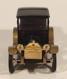 1993 Liberty Classics Spec-tacular News 1916 Studebaker Tanker Truck Black Die Cast Toy Car Vehicle Coin Bank with Key
