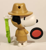 2018 McDonald's Peanuts Snoopy Detective 4" Clip On Plastic Toy Figure