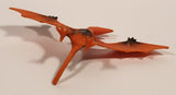 S.H. Orange Pteranodon 2 3/4" Tall Dinosaur Toy Figure