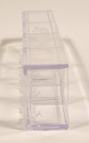 Funko Bitty Pop! 4 Slot Toy Figure Clear Plastic Display Case