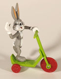 1989 McDonald's Warner Bros. Looney Tunes Bugs Bunny PVC Toy Figure On Green Scooter