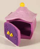 Moose Disney Pink and Purple Cabinet with Opening Door 1 3/4" Toy Figure Accessory