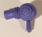 Purple Hair Dryer Miniature 1 1/8" Dollhouse Accessory