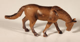 Brown Horse 2 1/4" Plastic Toy Figure