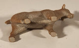 Tan Brown Goat 1 1/2" Plastic Toy Figure