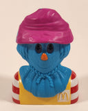 1998 McDonald's Haunted Halloween Ronald McDonald Scarecrow Costume 3" Toy Figure Candy Dispenser