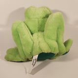 Play By Play Sitting Green Frog 7 1/2" Toy Stuffed Plush
