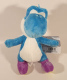 2025 Good Stuff Nintendo Super Mario Blue Yoshi 7 1/2" Toy Stuffed Plush New with Tags