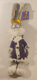 1997 Play By Play Ace Novelties Warner Bros. Looney Tunes Bugs Bunny King 18" Tall Toy Stuffed Plush New with Tags
