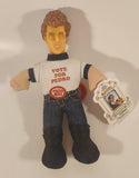 2005 Napoleon Dynamite Flippin Sheet Vote Pedro 7" Clip On Toy Stuffed Plush with Sound New with Tags