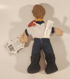 2005 Napoleon Dynamite Flippin Sheet Vote Pedro 7" Clip On Toy Stuffed Plush with Sound New with Tags