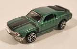 2009 Matchbox '70 Ford Mustang Boss Green 1/62 Scale Die Cast Toy Muscle Car Vehicle