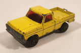 Vintage 1973 Lesney Matchbox Rolamatics No. 57 Wild Life Truck Ranger Yellow Die Cast Toy Dump Truck Vehicle
