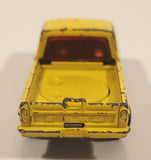 Vintage 1973 Lesney Matchbox Rolamatics No. 57 Wild Life Truck Ranger Yellow Die Cast Toy Dump Truck Vehicle