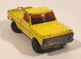 Vintage 1973 Lesney Matchbox Rolamatics No. 57 Wild Life Truck Ranger Yellow Die Cast Toy Dump Truck Vehicle