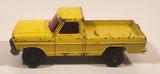 Vintage 1973 Lesney Matchbox Rolamatics No. 57 Wild Life Truck Ranger Yellow Die Cast Toy Dump Truck Vehicle