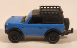 Maisto 2021 Ford Bronco Blue Die Cast Toy Car Vehicle