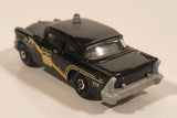 2018 Matchbox Coffee Cruisers 1956 Buick Century Police Black Die Cast Toy Car Vehicle
