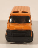 Chevy Van Super V Orange Die Cast Toy Car Vehicle