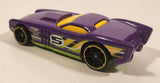 2014 Hot Wheels Super Loop Chase Race The Gov'ner #5 Purple Die Cast Toy Car Vehicle