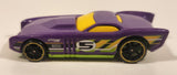 2014 Hot Wheels Super Loop Chase Race The Gov'ner #5 Purple Die Cast Toy Car Vehicle