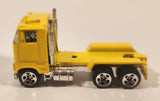 1999 Hot Wheels Constructions Site Playset Ford Stake Bed Truck Yellow Die Cast Toy Car Vehicle