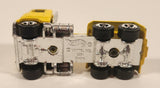 1999 Hot Wheels Constructions Site Playset Ford Stake Bed Truck Yellow Die Cast Toy Car Vehicle