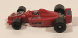 Kinder Surprise Formula One F1 #5 Red Plastic Toy Car Vehicle