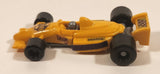 Kinder Surprise Formula One F1 #1 Yellow Plastic Toy Car Vehicle