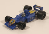 Kinder Surprise Formula One F1 #3 Blue Plastic Toy Car Vehicle