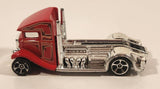 2014 Hot Wheels HW Off-Road: Stunt Circuit Fast-Bed Hauler Semi Truck Red Die Cast Toy Car Vehicle