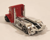2014 Hot Wheels HW Off-Road: Stunt Circuit Fast-Bed Hauler Semi Truck Red Die Cast Toy Car Vehicle
