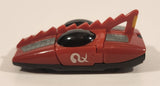 1997 KFC Saban Discovery Concepts Power Rangers Magno The Super Car Red Plastic Toy Vehicle
