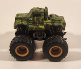 Armored Camouflage Monster Truck Push and Go Plastic Toy Car Vehicle