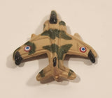 Royal Navy Harrier Fighter Jet Miniature 1 1/8" Plastic Toy Aircraft