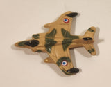 Royal Navy Harrier Fighter Jet Miniature 1 1/8" Plastic Toy Aircraft