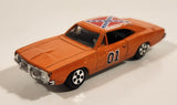Vintage 1981 Warner Bro. ERTL Dukes of Hazzard General Lee Orange Die Cast Toy Car Vehicle