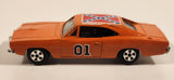Vintage 1981 Warner Bro. ERTL Dukes of Hazzard General Lee Orange Die Cast Toy Car Vehicle
